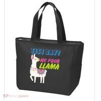 Test Day? No Probllama  Tote Bag thumb 3