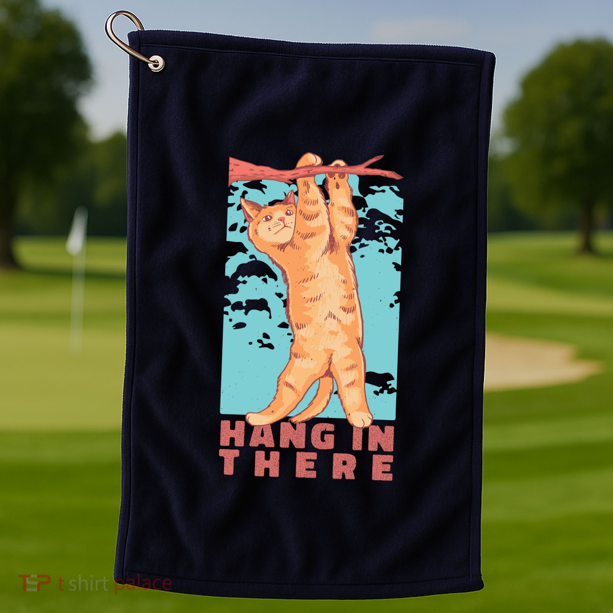 TEST DESIGN Golf Towel