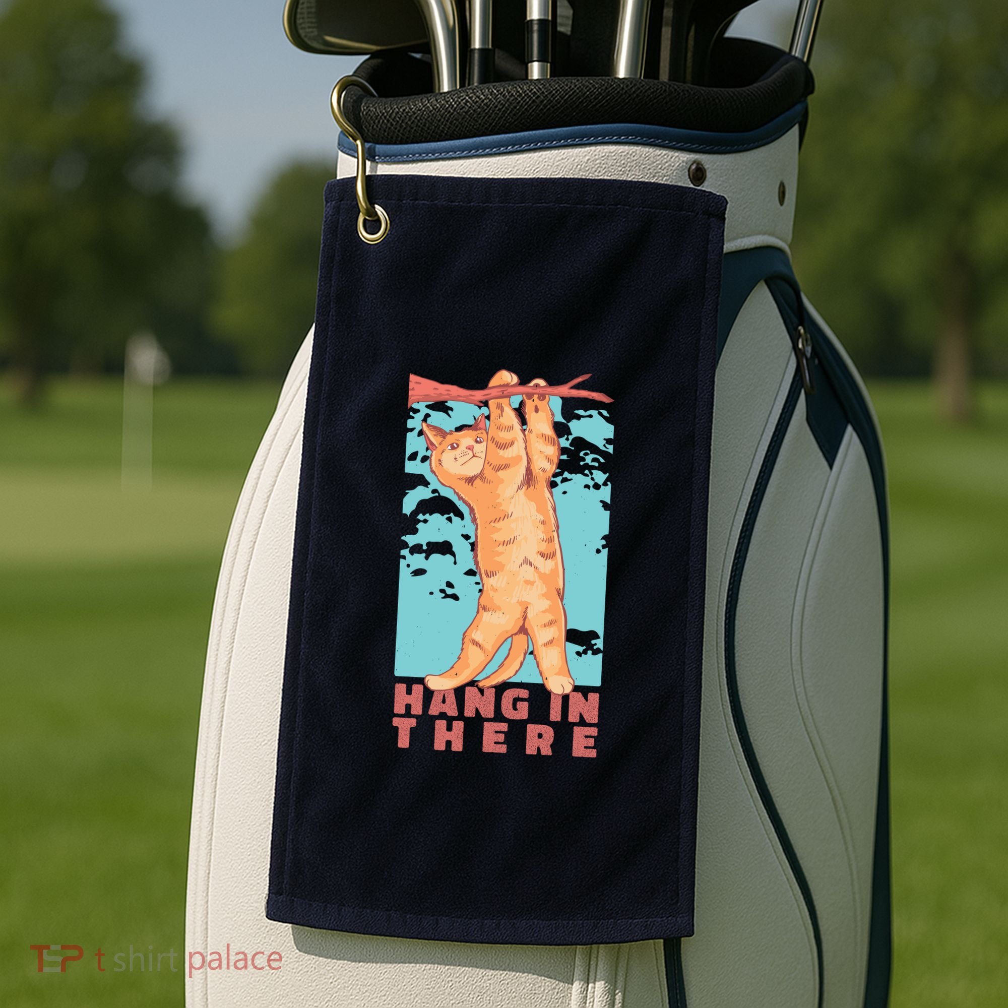 TEST DESIGN Golf Towel