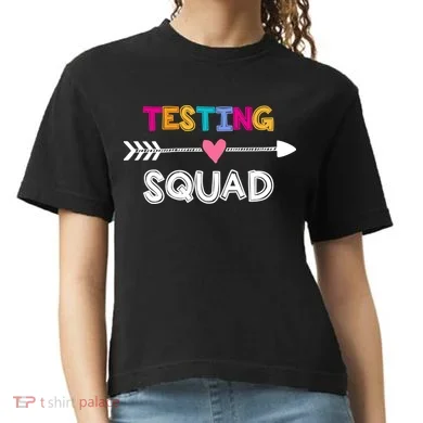 Testing Squad  Comfort Colors Boxy T-Shirt