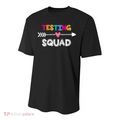 Testing Squad  Youth Performance Sprint T-Shirt