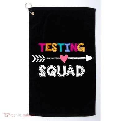Testing Squad  Golf Towel