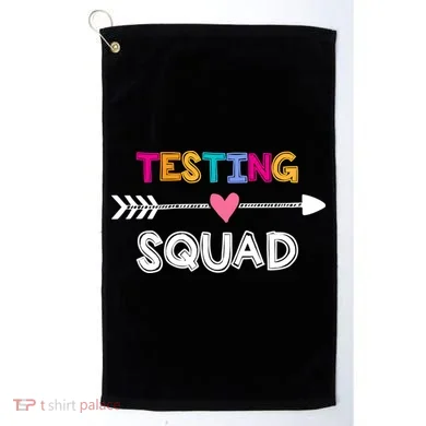Testing Squad  Golf Towel