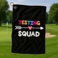 Testing Squad  Golf Towel thumb 1
