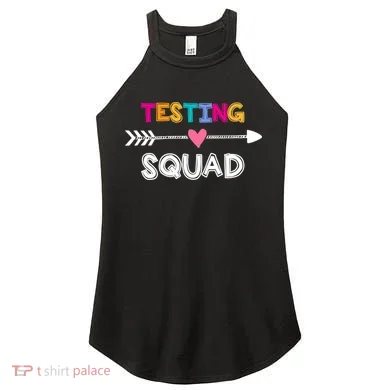 Testing Squad  Women's Perfect Tri Rocker Tank