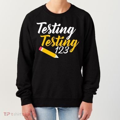 Testing Testing 123 Pencil Women's Sweatshirt
