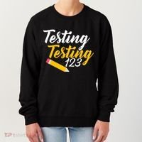 Testing Testing 123 Pencil Women's Sweatshirt thumb 0