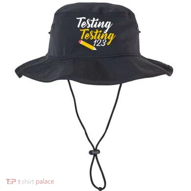 Testing Testing 123 Pencil Bucket Hat