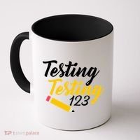 Testing Testing 123 Pencil Coffee Mug thumb 0