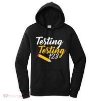 Testing Testing 123 Pencil Women's Hoodie thumb 0