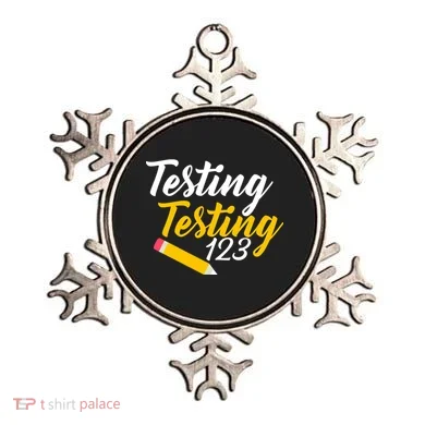 Testing Testing 123 Pencil Ornament