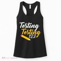Testing Testing 123 Pencil Women's Tank Top thumb 0