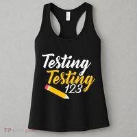 Testing Testing 123 Pencil Women's Tank Top thumb 3