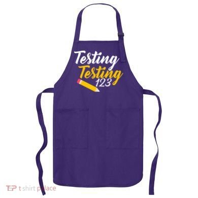 Testing Testing 123 Pencil Apron