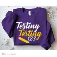 Testing Testing 123 Pencil Sweatshirt thumb 2