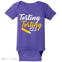 Testing Testing 123 Pencil Baby Bodysuit thumb 0