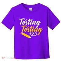 Testing Testing 123 Pencil Toddler T-Shirt thumb 0