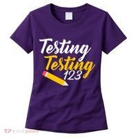 Testing Testing 123 Pencil Women's T-Shirt thumb 0