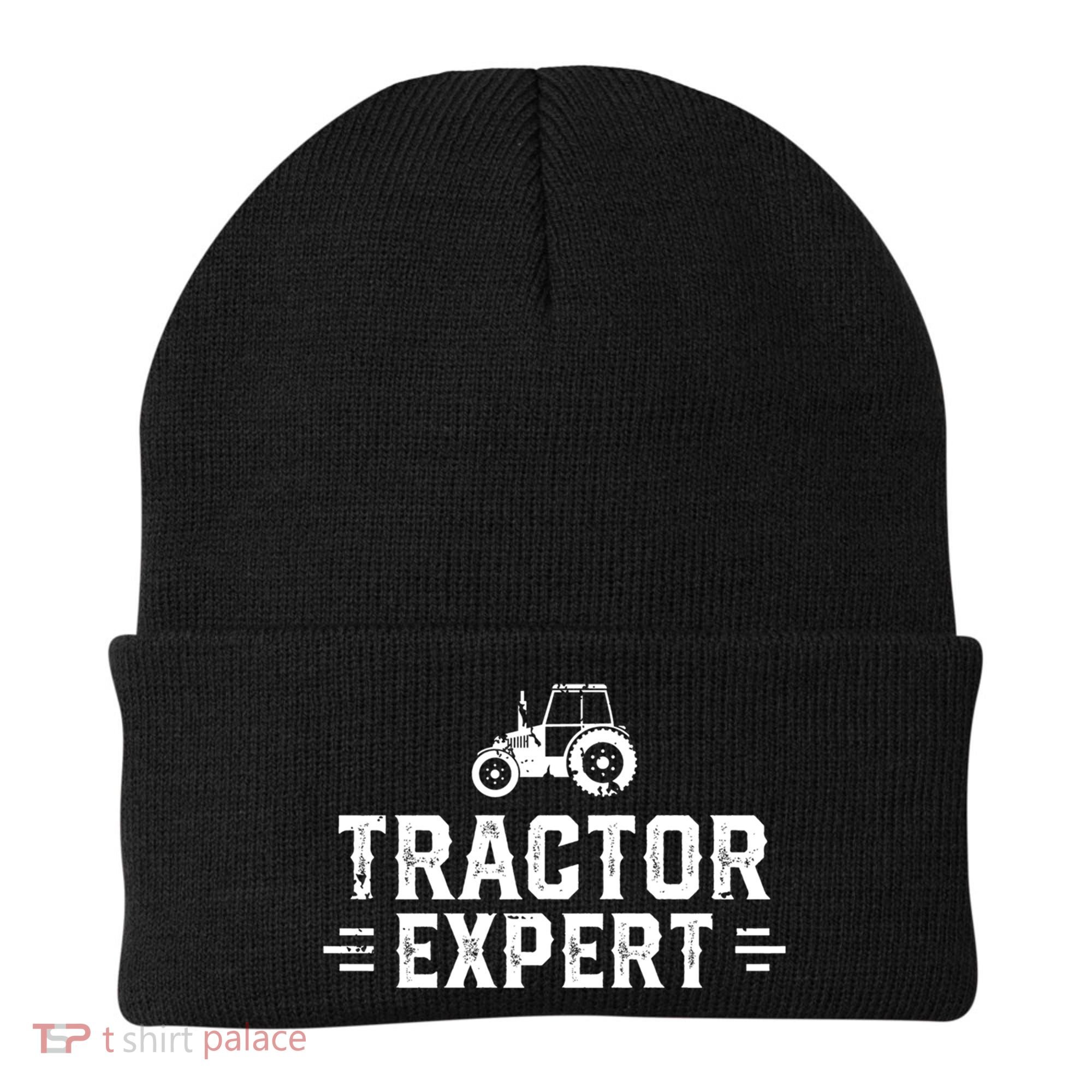 Tractor Expert Tractor Driver Farmer Tractor Gift Beanie