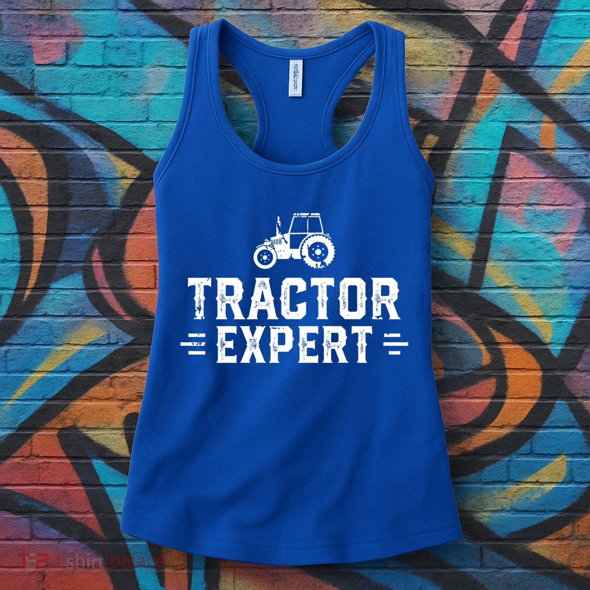 Tractor Expert Tractor Driver Farmer Tractor Gift Women's Tank Top