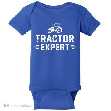 Tractor Expert Tractor Driver Farmer Tractor Gift Baby Bodysuit