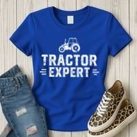 Tractor Expert Tractor Driver Farmer Tractor Gift Women's T-Shirt thumb 3