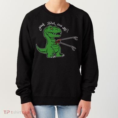 TRex Evolved T Rex With Grabbers Women's Sweatshirt