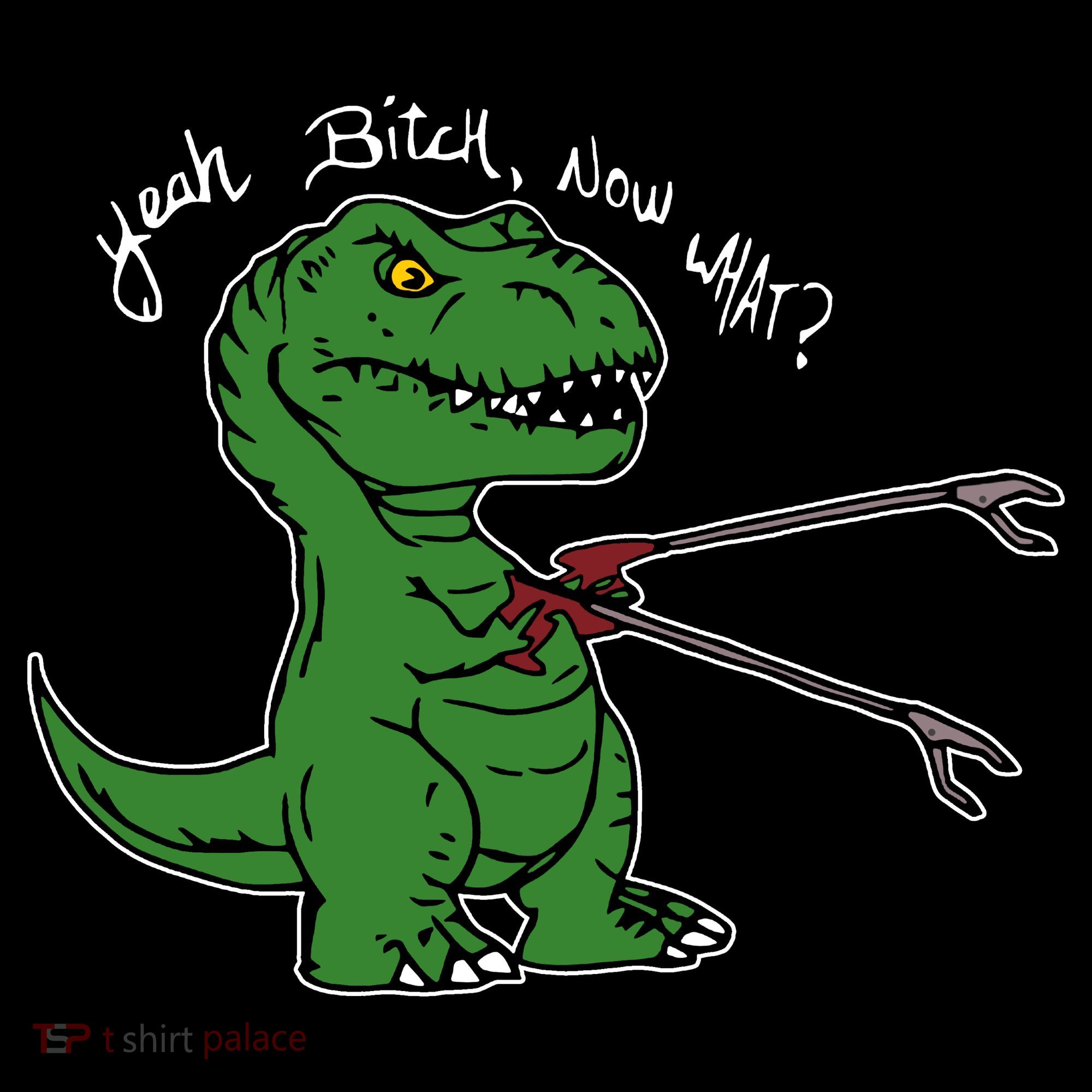 TRex Evolved T Rex With Grabbers Tote Bag