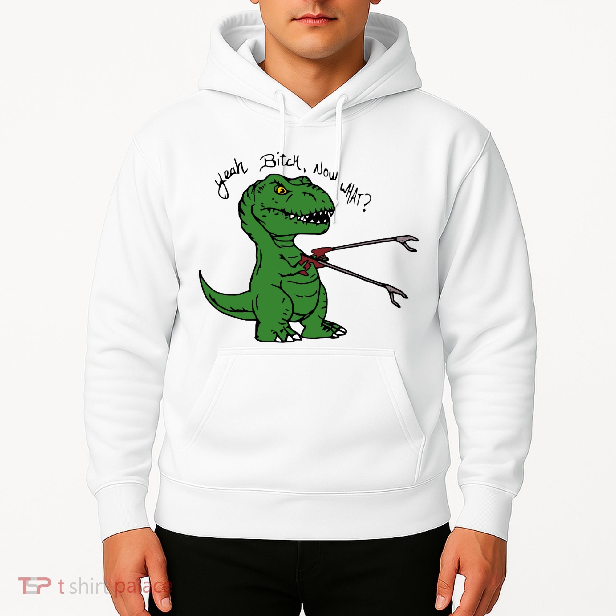 TRex Evolved T Rex With Grabbers Hoodie