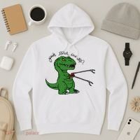 TRex Evolved T Rex With Grabbers Hoodie thumb 3