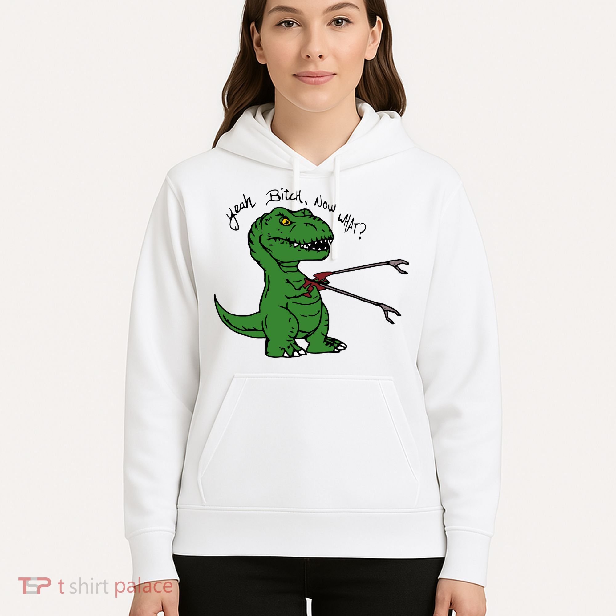 TRex Evolved T Rex With Grabbers Hoodie