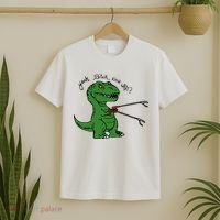 TRex Evolved T Rex With Grabbers T-Shirt thumb 2