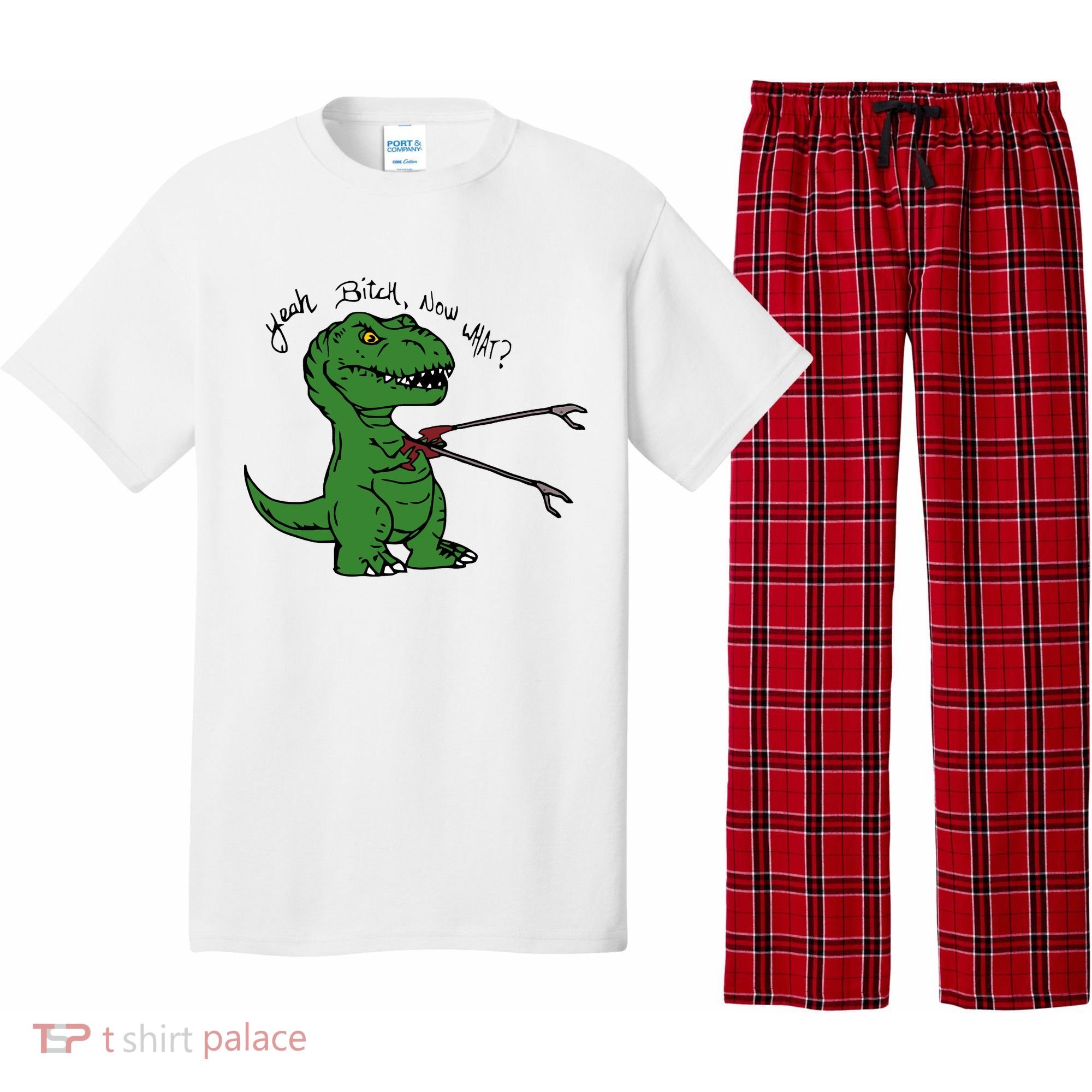 TRex Evolved T Rex With Grabbers Pajama Set