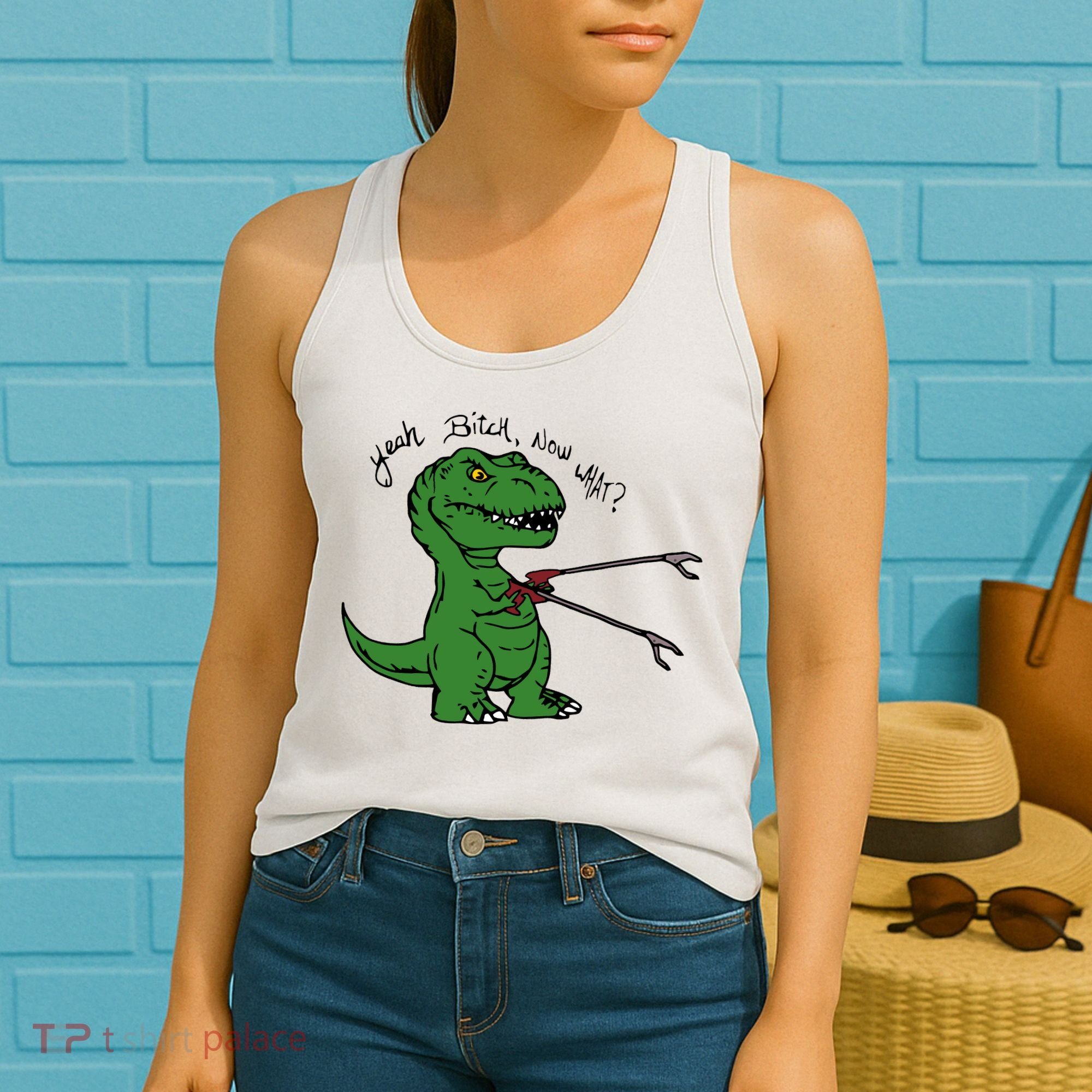 TRex Evolved T Rex With Grabbers Women's Tank Top