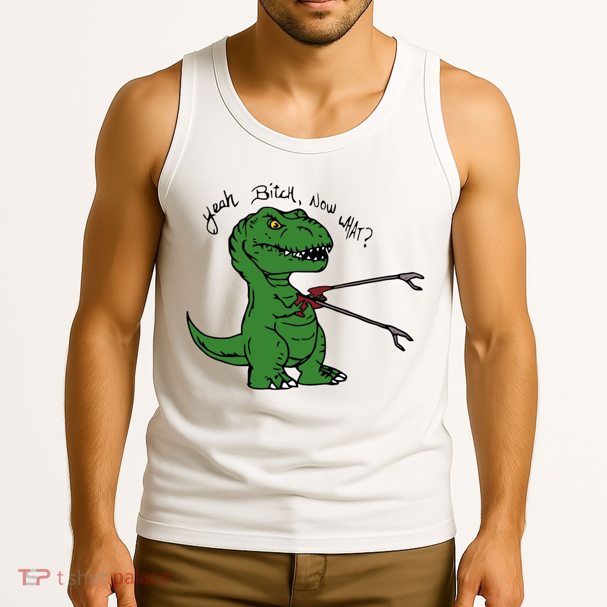 TRex Evolved T Rex With Grabbers Tank Top