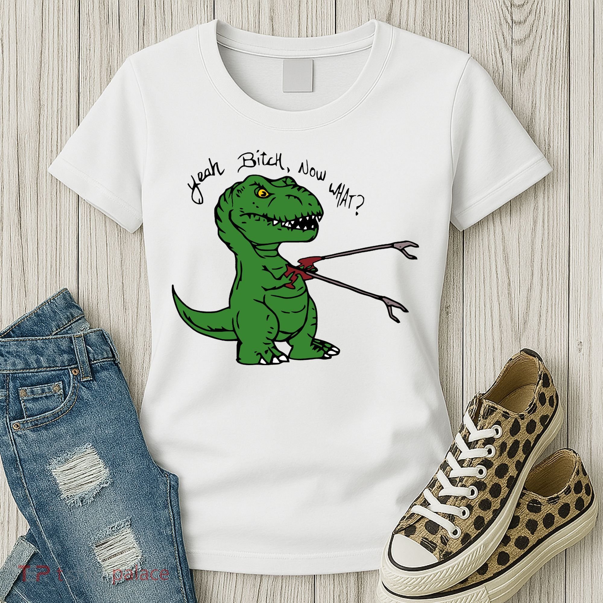 TRex Evolved T Rex With Grabbers Women's T-Shirt