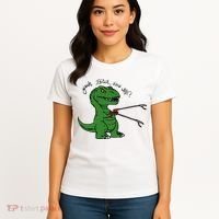 TRex Evolved T Rex With Grabbers Women's T-Shirt thumb 4