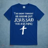 The Enemy Thought He Had Me But Jesus Said You Are Mine T-Shirt thumb 5