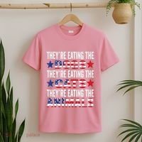 TheyRe Eating The Dogs TheyRe Eating The Cats And Animals T-Shirt thumb 2