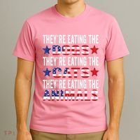 TheyRe Eating The Dogs TheyRe Eating The Cats And Animals T-Shirt thumb 3