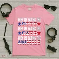 TheyRe Eating The Dogs TheyRe Eating The Cats And Animals T-Shirt thumb 5