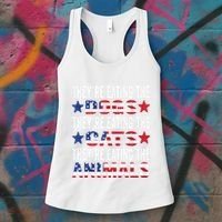 TheyRe Eating The Dogs TheyRe Eating The Cats And Animals Women's Tank Top thumb 3