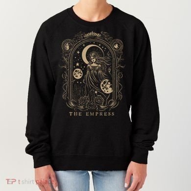 The Empress Tarot Card Goth Emo Occult Women's Sweatshirt