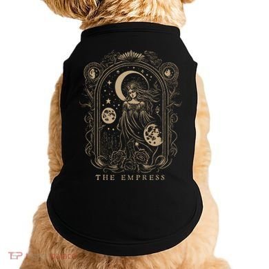 The Empress Tarot Card Goth Emo Occult Doggie Tank