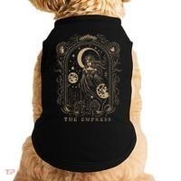 The Empress Tarot Card Goth Emo Occult Doggie Tank thumb 0