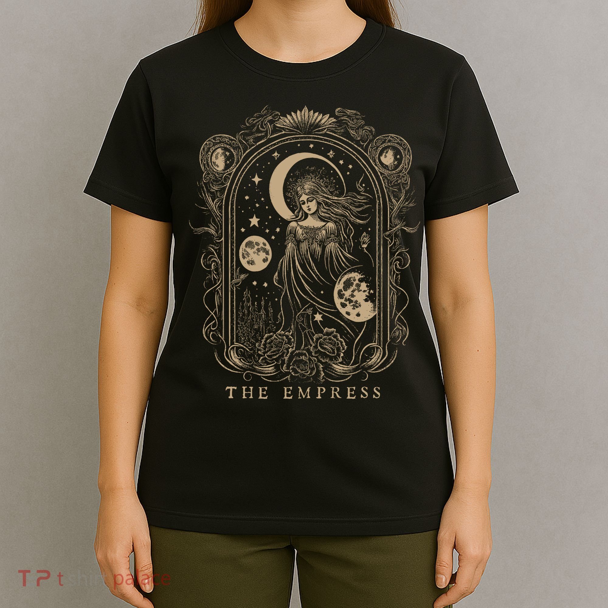 The Empress Tarot Card Goth Emo Occult T-Shirt