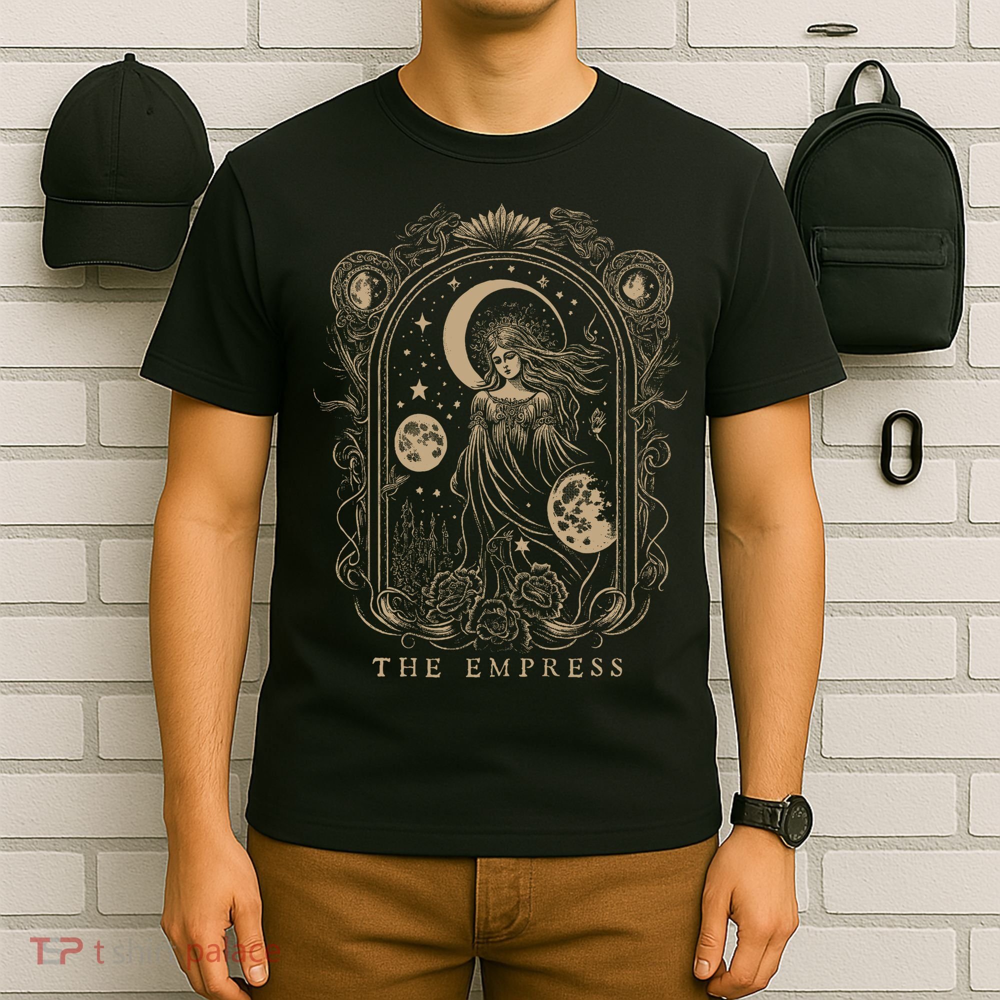 The Empress Tarot Card Goth Emo Occult T-Shirt