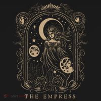 The Empress Tarot Card Goth Emo Occult T-Shirt thumb 7