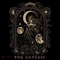 The Empress Tarot Card Goth Emo Occult Mousepad thumb 1