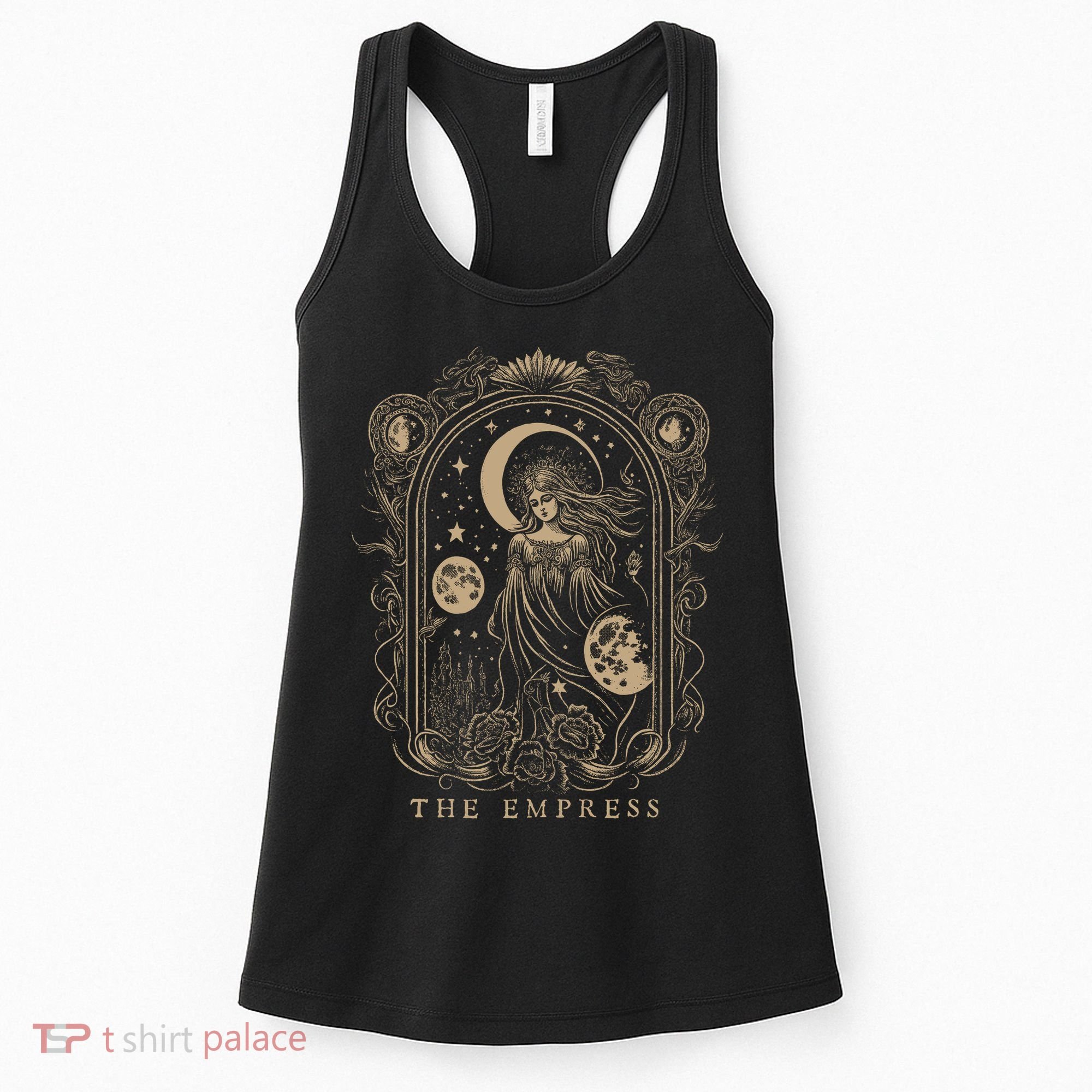 The Empress Tarot Card Goth Emo Occult Women's Tank Top